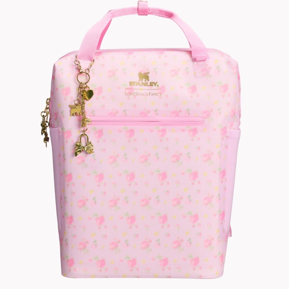STANLEY X LOVESHACKFANCY ALL DAY MADELEINE COOLER BACKPACK | 20 CAN | 13.2 L,NEW